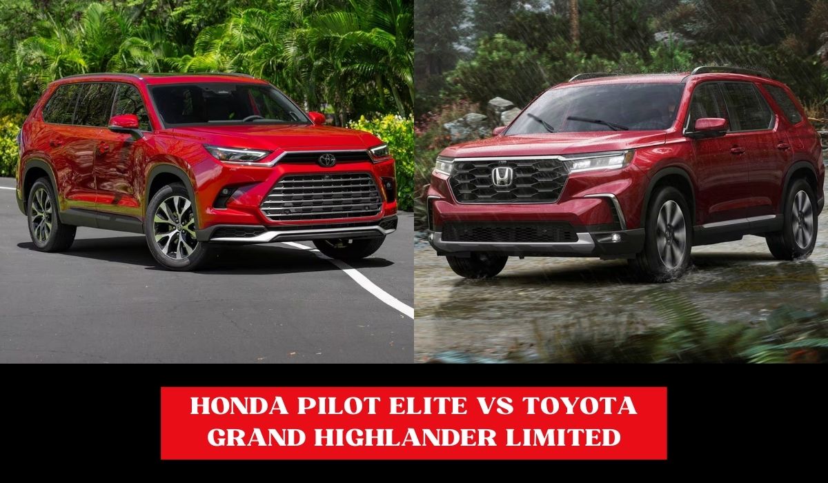 compare honda pilot elite and toyota grand highlander limited