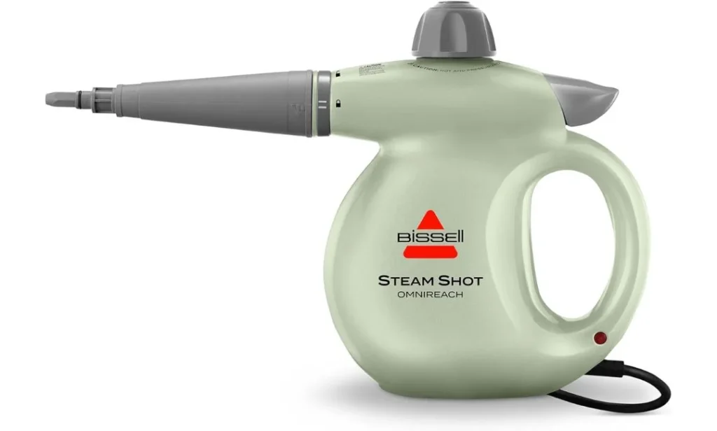 Bissell Steam Shot OmniReach handheld steam cleaner for cars – compact and lightweight interior detailing tool