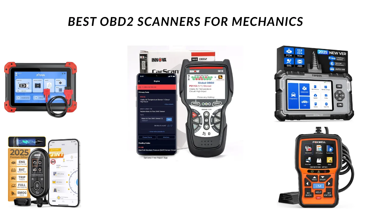 Best OBD2 Scanners for Mechanics