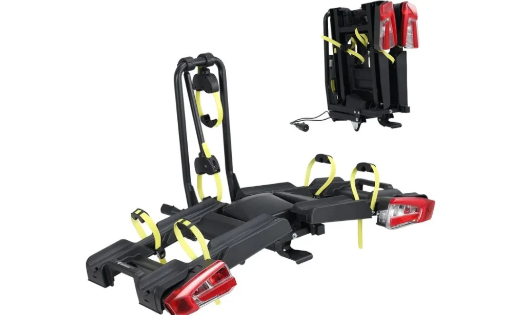 Best Hitch Bike Rack for 2 Bikes Gearantics 2-Bike Foldable E-Bike Rack