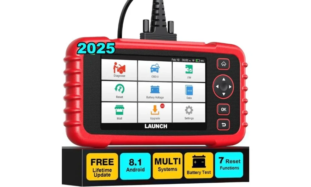 LAUNCH CRP123X V3.0 Elite all‑round OBD2 scanner offering wide system coverage and fast results.